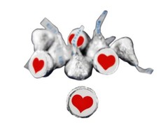 Heart Stickers for Scrapbooking & Awareness (3×1.5 Inch) 1 Pack (250pcs)
