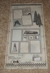 Stamping Station Clear Sticker Sheet ~ Travel…Canada (2002)