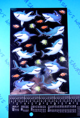 Sharks & Fish Stickers Sheet American Greetings