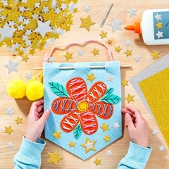 1032Pcs Foam Stickers Glitter Star Sticker Gold Silver Stars