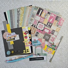 Yummy 12×12 Scrapbook Kit The Sweetest Thing by Recollections & Others