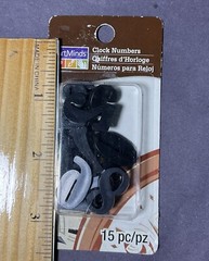 Clock Numbers Black 1/2 Inc Tall 15 PCs ArtMinds New DIY CRAFTS SCRAPBOOK