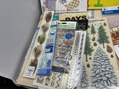 Large Lot of Full Scrapbooking Stickers