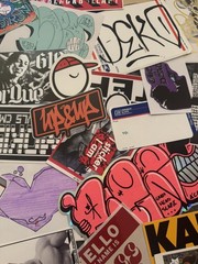 Original Graffiti Street Sticker Slap Pack Hand Drawn & Printed Hip-Hop Skate OG