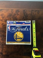 NBA Multi-Use Decal Reusable/Removable NEW-GOLDEN STATE WARRIORS – 2017 FINALS