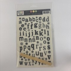 Scrapbooking Rub-on letters Scenic Route Deja Views Three Bugs++