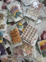1,070 Pks Recollections Scrapbook Flowers Leaves Butterflies Lot New