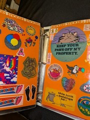 Vintage 1980s Sticker Book Album Lisa Frank Gremlins Strawberry Shortcake Etc