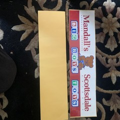 Vintage Mandall’s Shooting Supplies Big Boys Toys Bumper Stickers