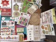 HUGE SCRAPBOOK LOT~Mixed Themes~Paper-Folder-Stamps-Dies-Stickers & More~NEW
