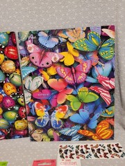 Sandylion Mrs. Grossman’s Bug Flower Sticker Sheet Folder Pencil Box Eraser Lot
