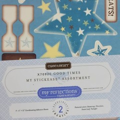 Close to My Heart Reflections Stickease X7092C Good Times Birthday Celebrate NEW