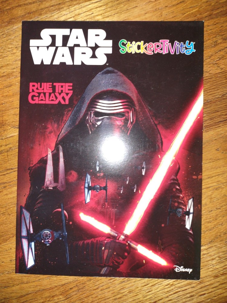Disney – STAR WARS «RULE THE GALAXY» STICKERTIVITY COLORING & ACTIVITY BOOK