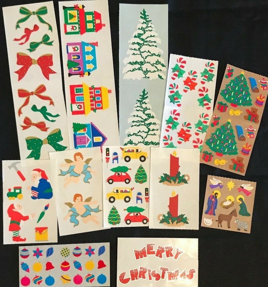 Mrs. Grossman Christmas: Tree,Candy Cane,Angel,Candle,Nativity,Elf,Ornament,Bow