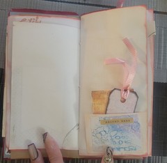 Handmade hard cover travel spring Junk Journal Matching & Ephemera