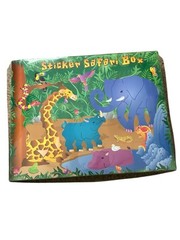 Vintage Sandylion Sticker Safari Box Design Set In Original Box Not Complete