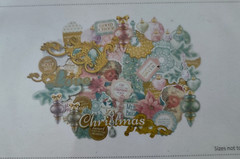 Kaiser Crafts SILVER BELLS & CHRISTMAS WISHES 12 x 12 Papers Ephemera Stickers