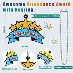 40 Sets Awesome Attendance Gift Ballpoint Pen with Tags Pendant for Student T…