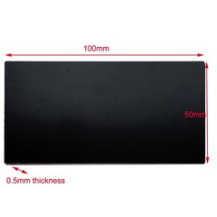 Ebamaz Anodized Aluminium Laser Engraved Mount Metal Plate Etching Sheets 100…