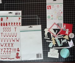 PinkFresh Studio CHRISTMAS WISHES Acetate, Puffs, Acrylic Sticker, Die Cuts LOT