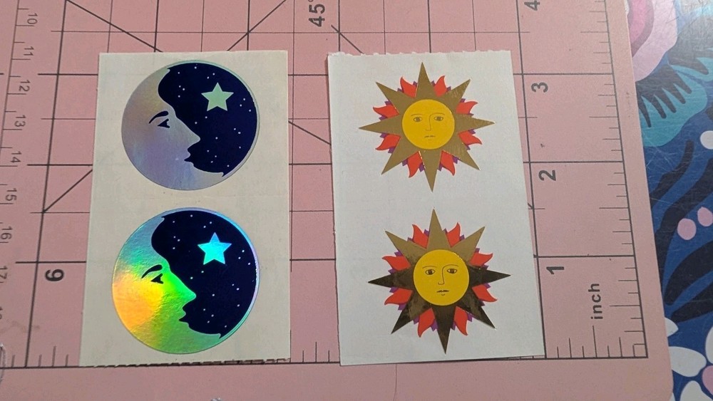 Mrs. Grossman’s Reflections Sun And Moon Stickers Lot 4 Mods
