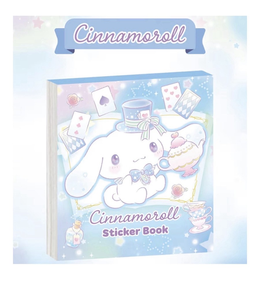 Sticker Minibook-Cinnamo-roll 24 Unique Stickers Book ,9.5 x 10.5 cm 3.7 x 4.1”