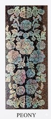 MUZ:S K-Heritage Holographic Mother of Pearl Sticker Set – Plum Peony Tiger