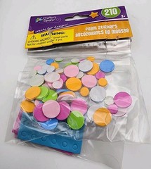 Craft Sticker Lot – Foam Shapes, Smiley Faces, Stars, Alphabet & Reward Stickers
