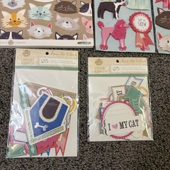 Anna Griffin Best In Show Collection 3D Stickers Embellishments & 24 12×12 Paper