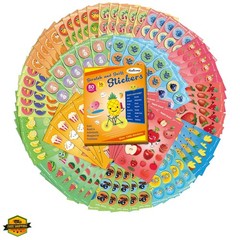 Smelly Stickers for Kids, Scratch & Sniff Scented Stickers 16 Unique Scents 8…