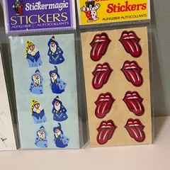 Stickermagic Stickers Set Birthday Smiley Ghosts Wizards Lips