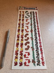 Provo Craft Designer Stickers~Fall & Winter~Borders and Corners