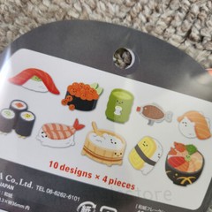 Flake seal sticker 40pieces Japan Japanese paper washi food