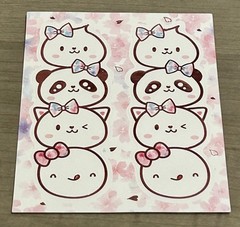 NEW Happie Scrappie Critters Sticker Sheet Stickers