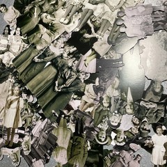 Tim Holtz Paper Dolls, Die Cut Vintage Photographic Images with plastic case