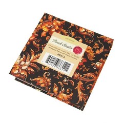 Punch Studio Mini Memo Pad with Brooch (Orange x Butterfly)