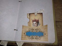 Alice In Wonderland Junk Journal Scrapbook USA Seller