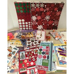 Mixed Lot Scrapbooking Crafting Stickers Holiday and All Occasions Most Unopened