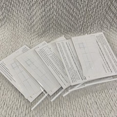 CM Creative Memories Write Again Photo Album Correction Paper Stickers White Lot