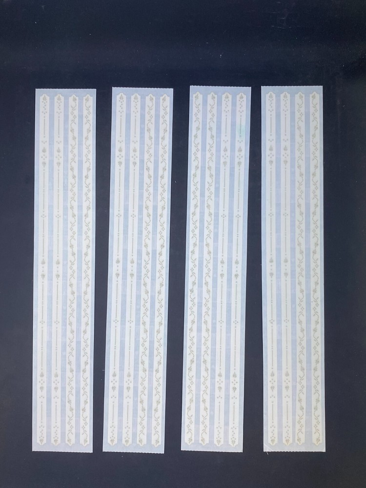 Mrs. Grossman’s Embroidery Design Lines Border Sticker Lot Sheets Vintage 1999