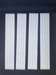 Mrs. Grossman’s Embroidery Design Lines Border Sticker Lot Sheets Vintage 1999