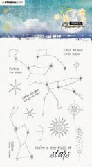 STUDIO LIGHT – CLEAR ACRYLIC STAMPS – SKY FULL OF STARS