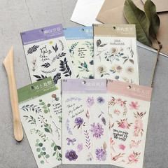 12 Sheets Rub on Transfers for Crafts Furniture Rub on Transfers Stickers