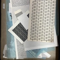 4 Full Letraset Letratone Sheets, Many Partials/Scraps LT967 LT999 LT98 LT79 454