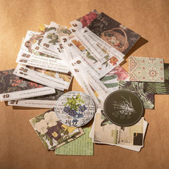 Scrapbook Kit for Beginners, Aesthetic Junk Journal Supplies, Scrapbooking and J