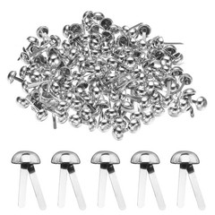 100pcs paper clip 6x13mm pins for crafts, silver