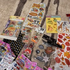 Huge Sticker Lot Disney Frozen Mickey Suzy Zoo Scrapbook Craft Bulk Assortment