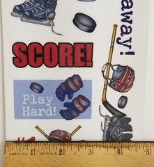 Hockey Stickers by American Traditional Designs Crafts Scrapbooking