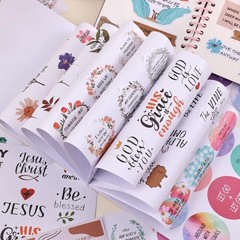 300+ Inspirational Christian Stickers, Waterproof Bible Verse Jesus Stickers …