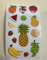 Mrs. Grossman stickers- You Choose -Food Kitchen Cooking Eating Utensils Flowers